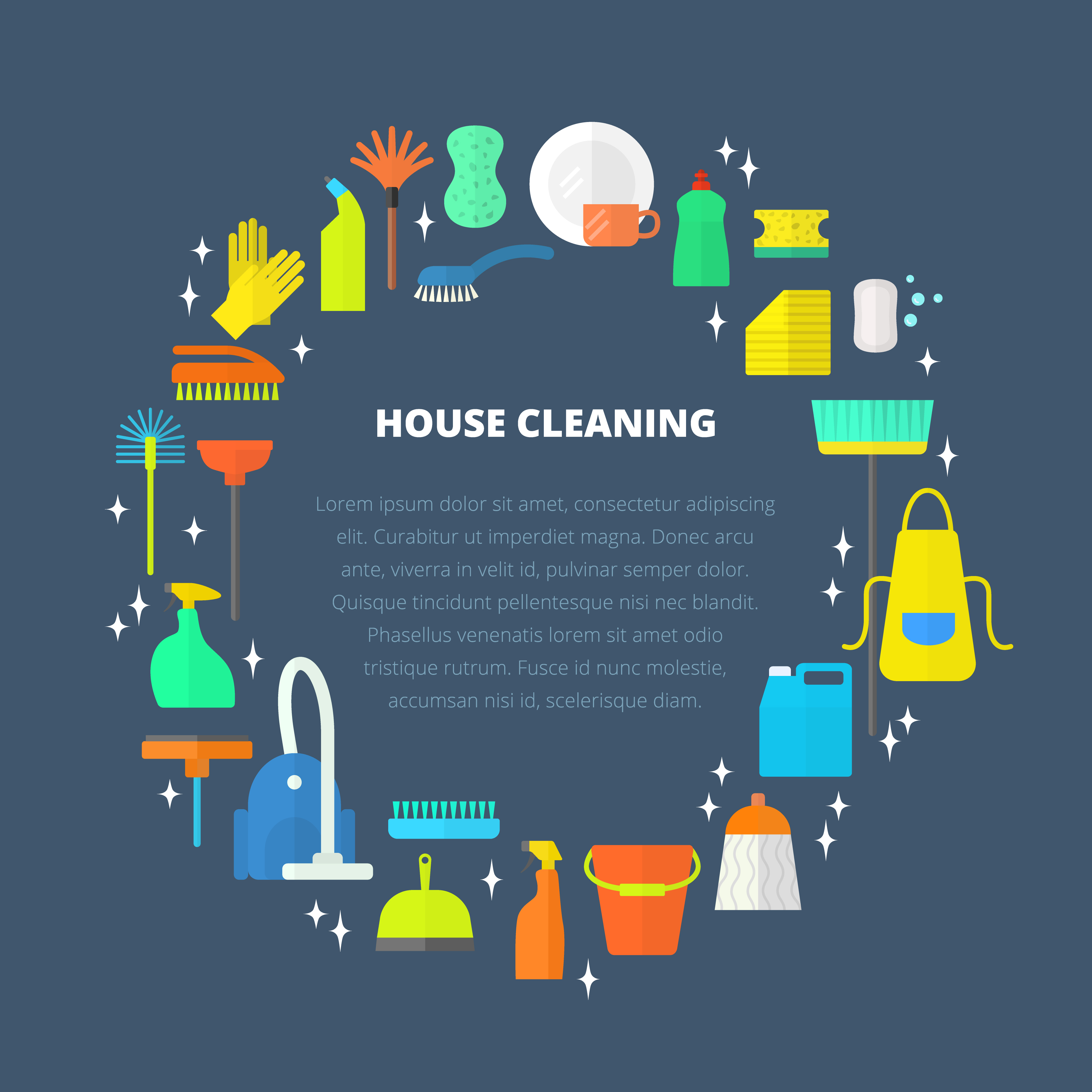 professional house cleaning supplies